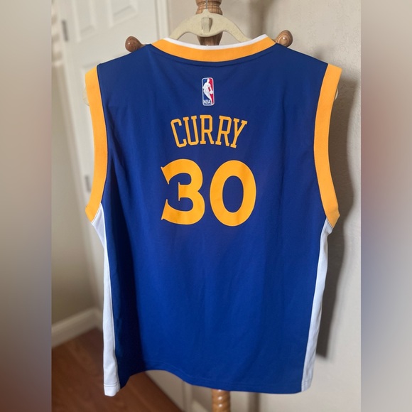 Authentic NBA Golden State Warriors Steph Curry #30 Adidas Jersey Size XL - Picture 6 of 6